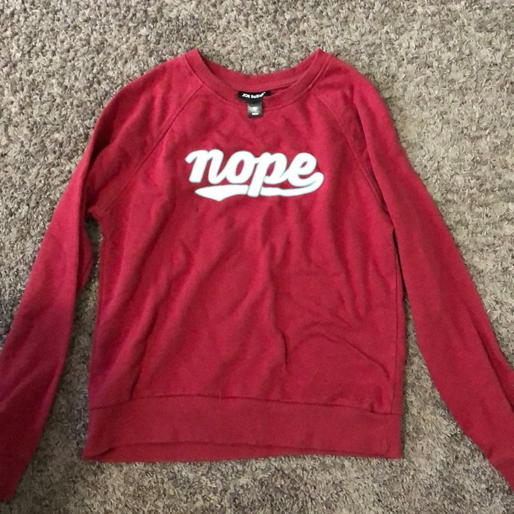 Red Sweatshirt